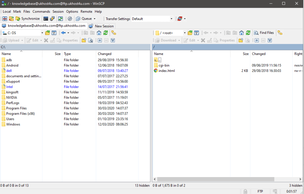 free ftp software winscp