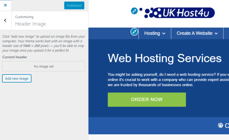  How To Change Header Image In Wordpress UKHost4U